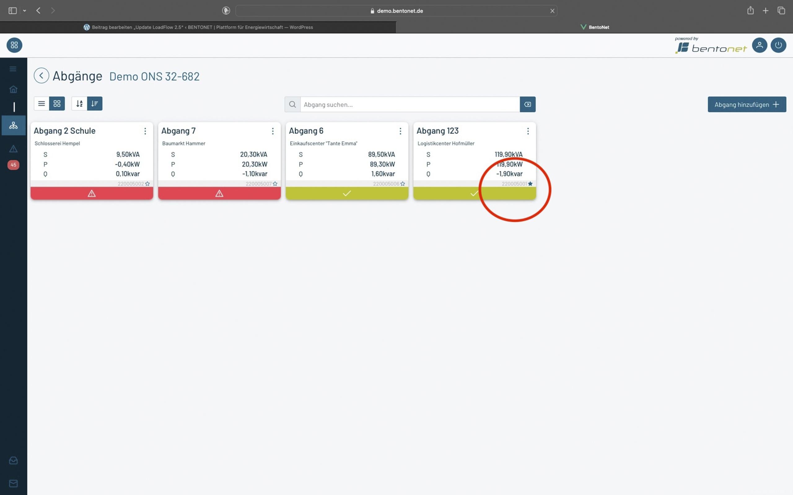 LoadFlow 2.5 Summe